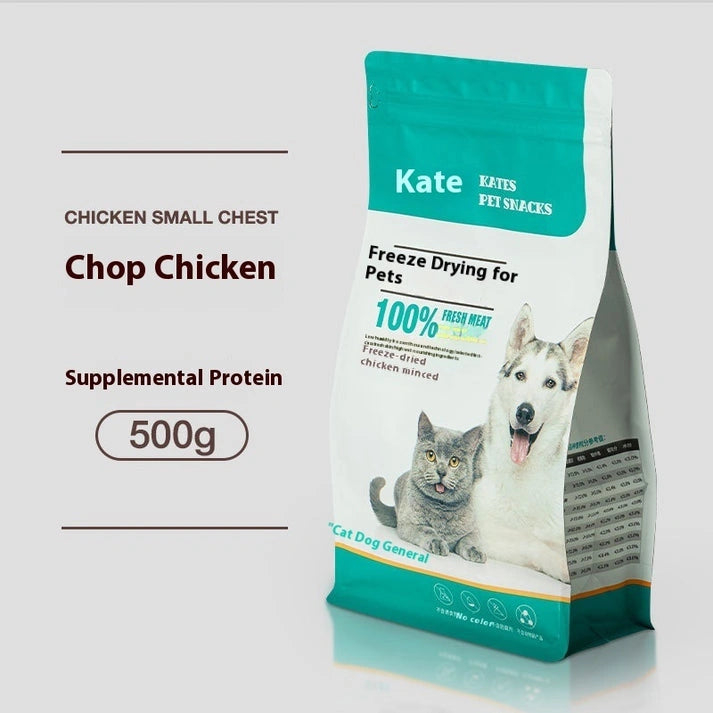 Aaponminimarket Cat Snack Chicken Freeze-dried 500g