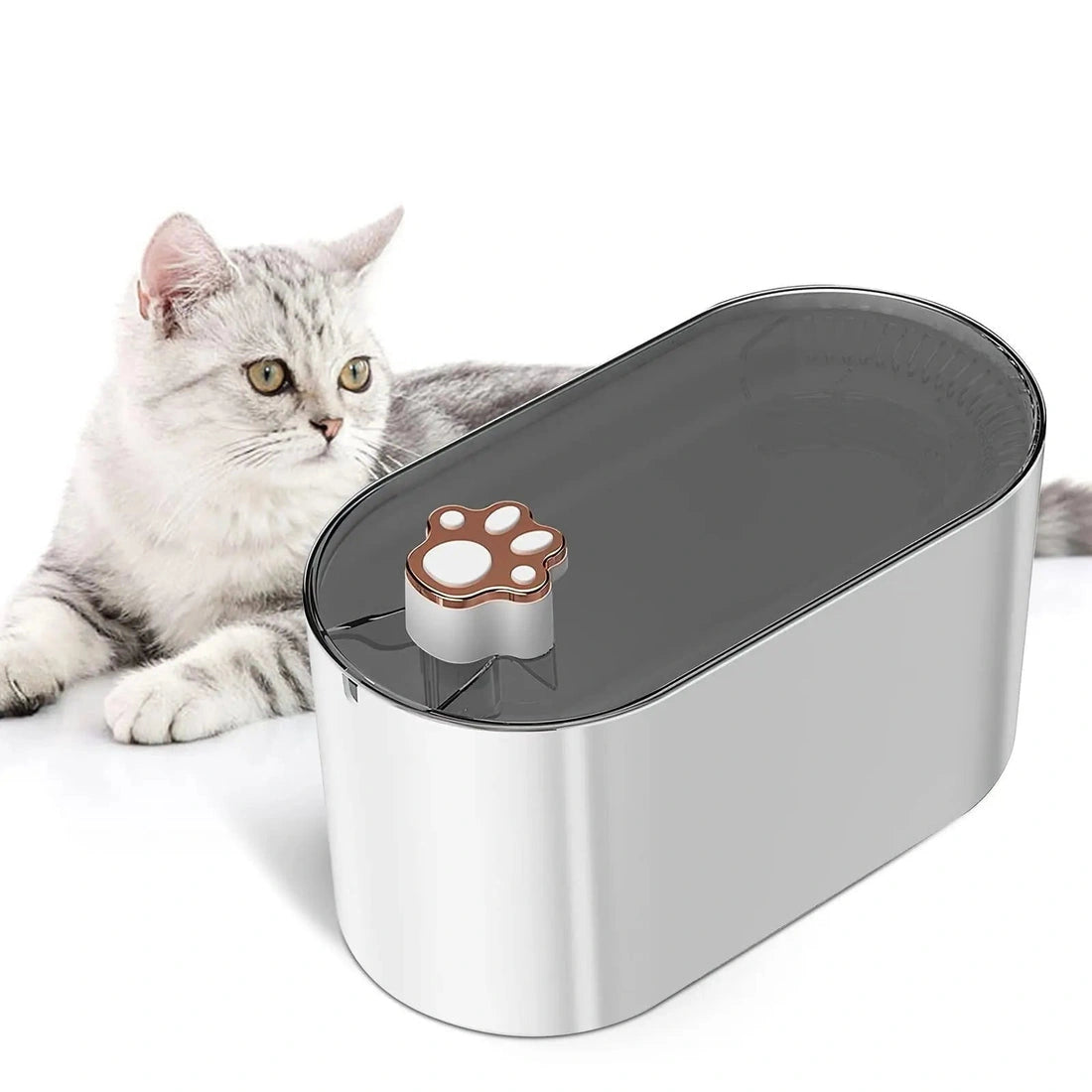 Aaponminimarket Cat Water Fountain Filter Automatic