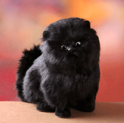 Aaponminimarket Charming Electric Interactive Plush Kitty Toy