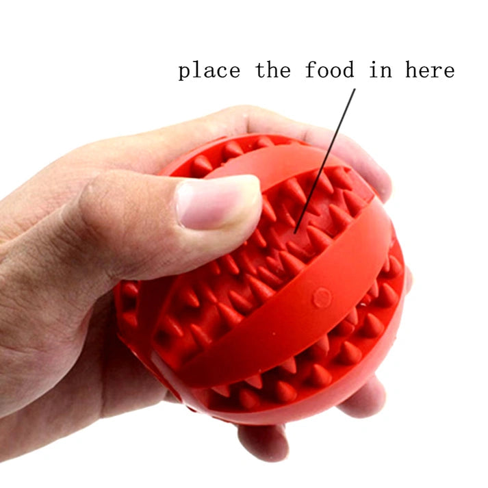 Aaponminimarket Chew & Treat Ball for Dogs