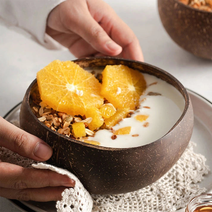 Aaponminimarket Classic Coconut Bowl & Spoon