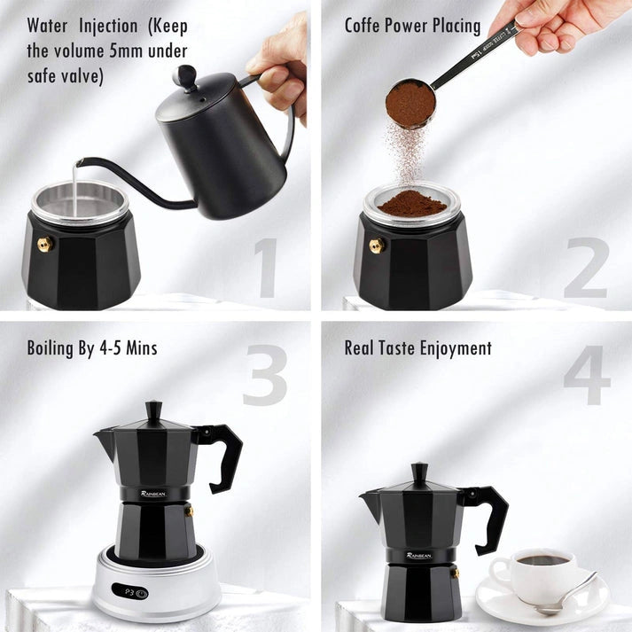 Aaponminimarket Classic Italian Moka Pot