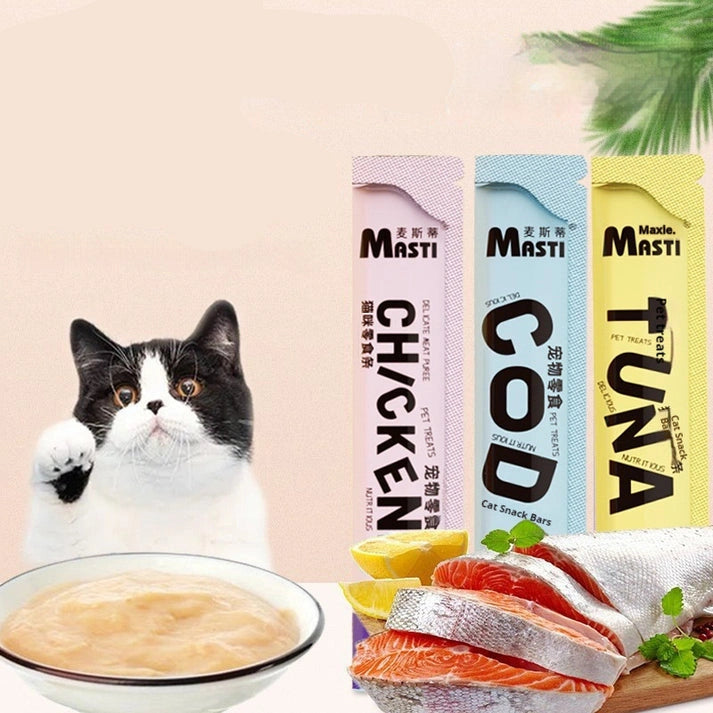 Aaponminimarket Cod Wet Food Nutrition, Hydrating And Increasing Fertilizer Cat Snacks