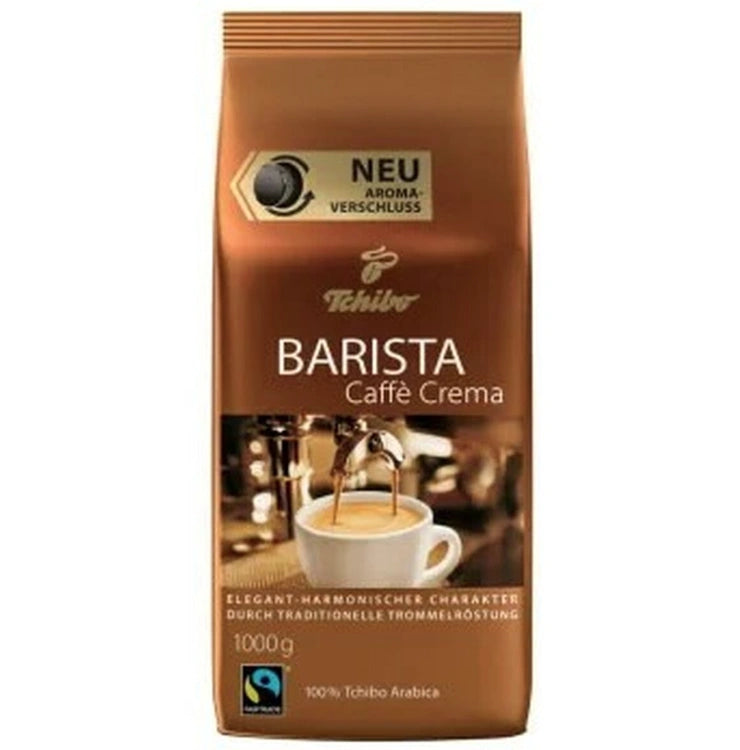 Aaponminimarket Coffee beans Tchibo Kawa  Barista Caffe Crema 1KG ziarnista