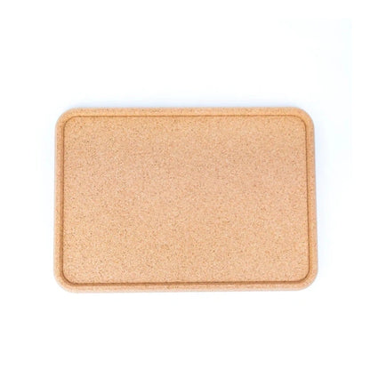 Aaponminimarket Cork Beverage Serving Tray L-1043