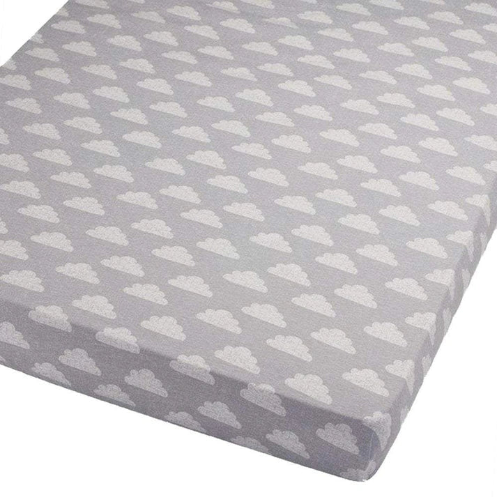 Aaponminimarket Cot Bed Jersey Fitted Sheets 100% Cotton 140x70cm - Pack Of 4
