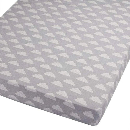 Aaponminimarket Cot Bed Jersey Fitted Sheets 100% Cotton 140x70cm - Pack Of 4