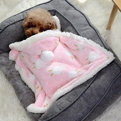 Aaponminimarket Cozy Pet Pajamas Sleeping Bag for Dogs
