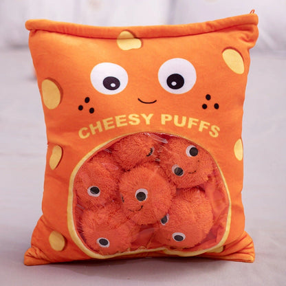 Aaponminimarket Cuddly Snack-Shaped Plush Figures
