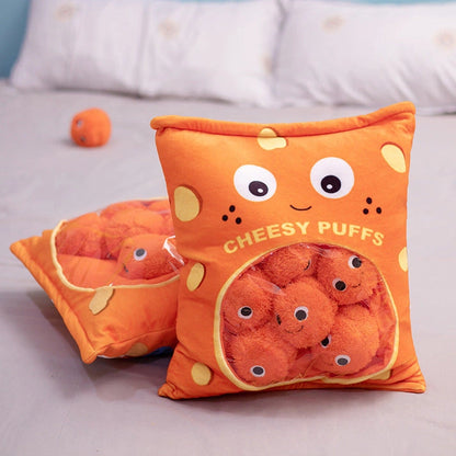 Aaponminimarket Cuddly Snack-Shaped Plush Figures