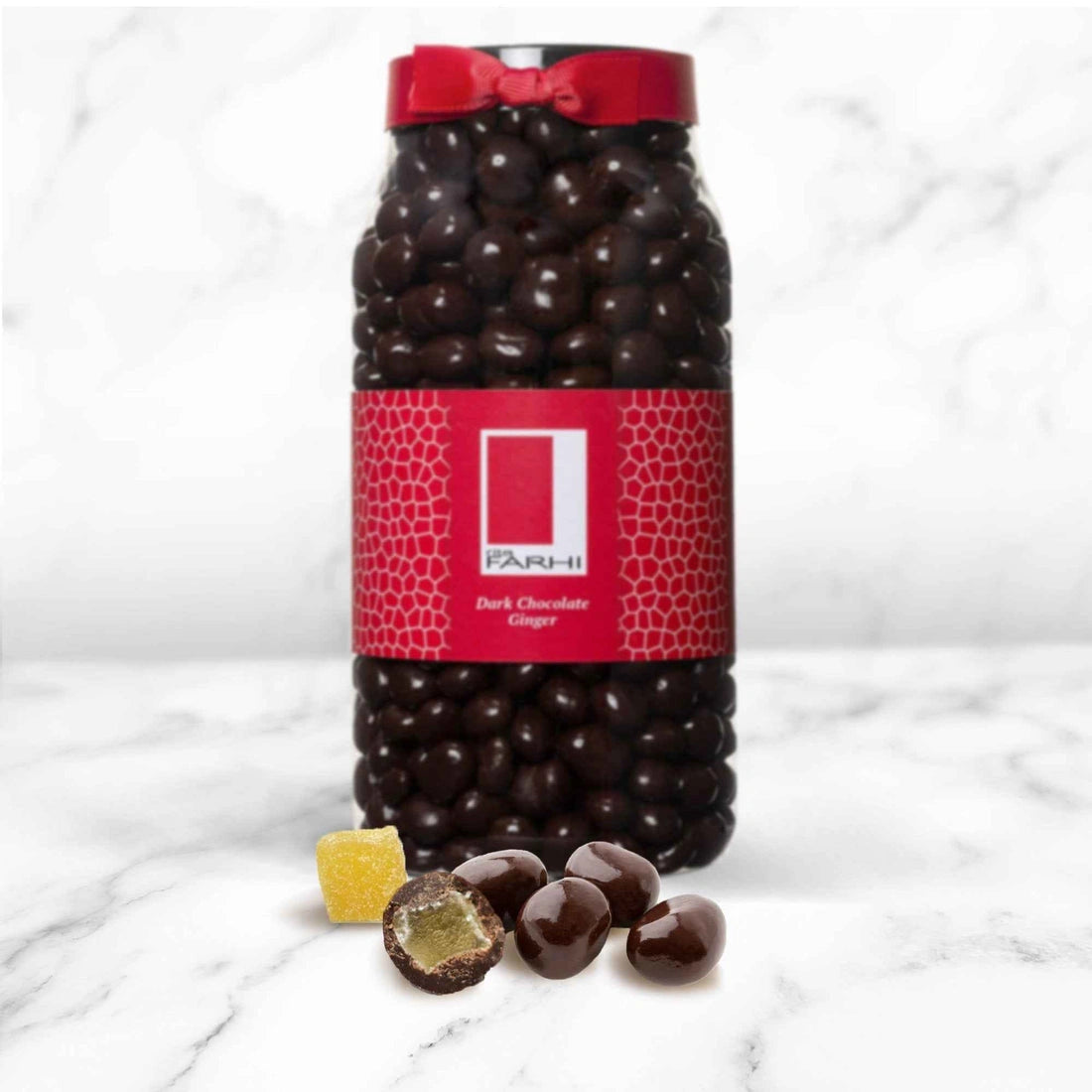 Aaponminimarket Dark Chocolate Coated Crystalised Gingers, Palm Oil Free, 850g