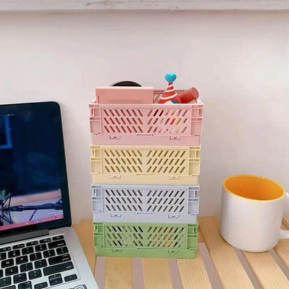 Aaponminimarket Desktop Storage Organizer Plastic Box
