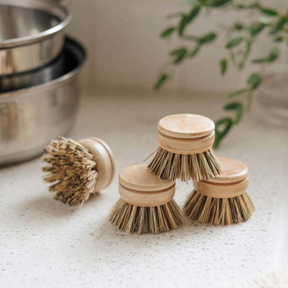Aaponminimarket Dish Brush Refill Heads (4-Pack)