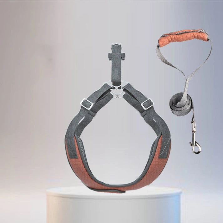 Aaponminimarket Dog Chest Strap and Leash Set