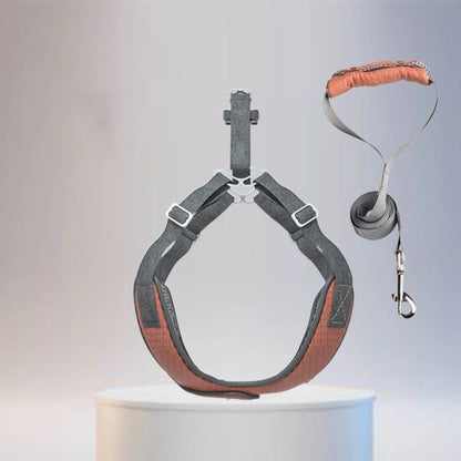 Aaponminimarket Dog Chest Strap and Leash Set