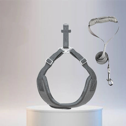 Aaponminimarket Dog Chest Strap and Leash Set
