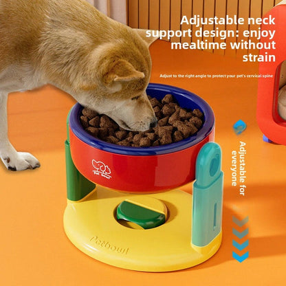 Aaponminimarket Dog Feeding Bowl