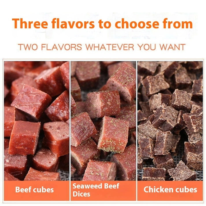 Aaponminimarket Dog Snacks Dried Beef Cubes Wholesale Pet Snacks