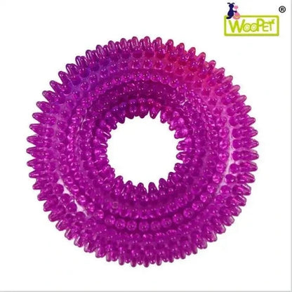 Aaponminimarket Dog Squeaky Tooth Cleaning Toys