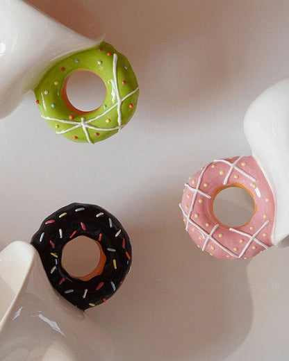 Aaponminimarket Donut Handle Mug