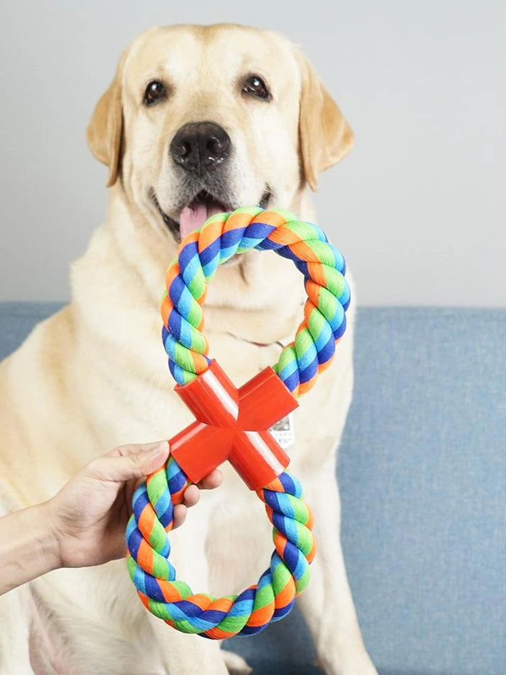 Aaponminimarket Durable Cotton Bite Resistant Rope for Pet Dog Toys
