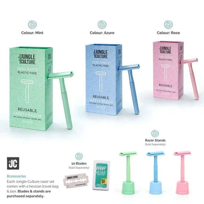 Aaponminimarket Eco-Friendly Metal Safety Razor