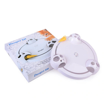 Aaponminimarket Electric Cat Toy Wheel