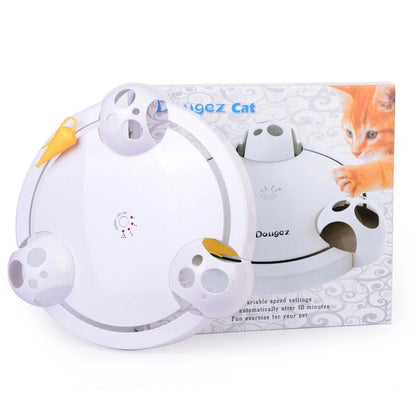 Aaponminimarket Electric Cat Toy Wheel