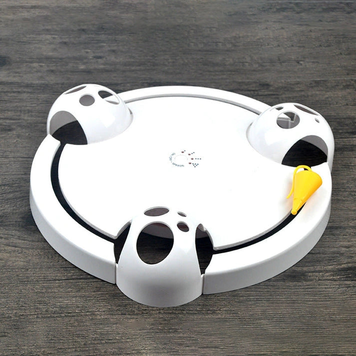 Aaponminimarket Electric Cat Toy Wheel