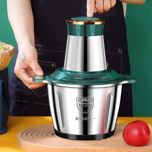 Aaponminimarket Electric Meat Grinder & Vegetable Chopper