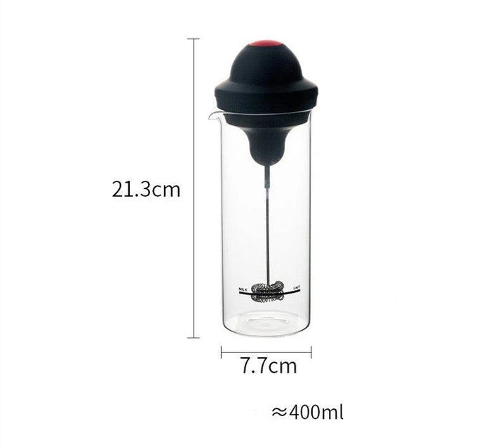 Aaponminimarket Electric Milk Frother for Coffee