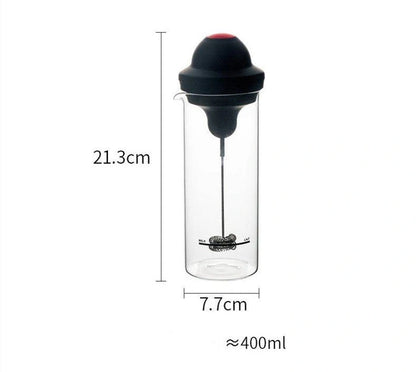 Aaponminimarket Electric Milk Frother for Coffee