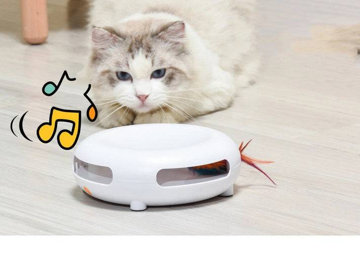 Aaponminimarket Entertaining Feline Feeding Station