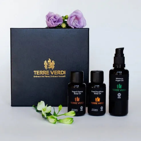 Aaponminimarket Face & Body Oil Box (Organic Gift Set)