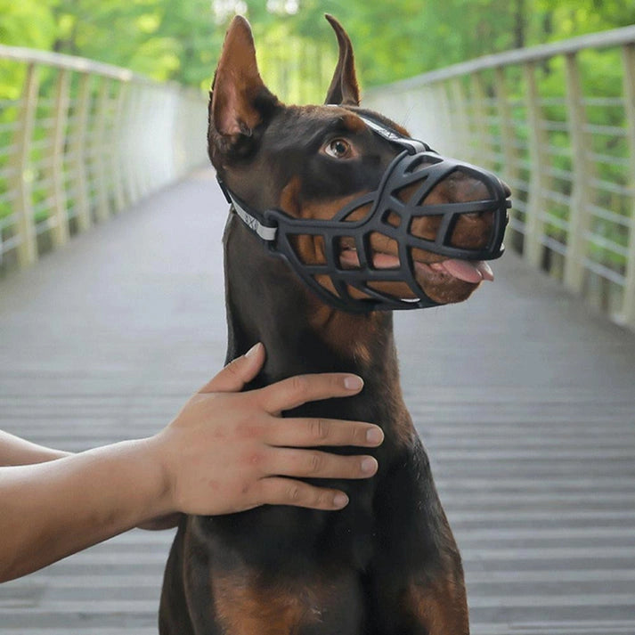 Aaponminimarket Face Guard Buckle Wear-resistant Muzzle