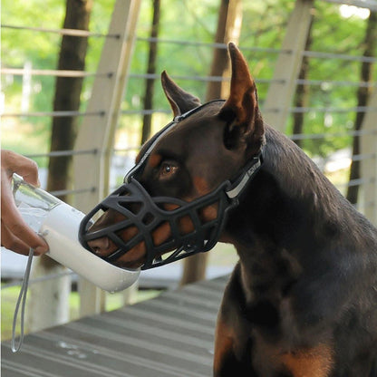 Aaponminimarket Face Guard Buckle Wear-resistant Muzzle