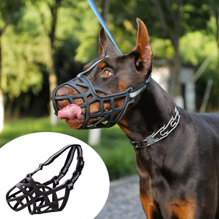 Aaponminimarket Face Guard Buckle Wear-resistant Muzzle