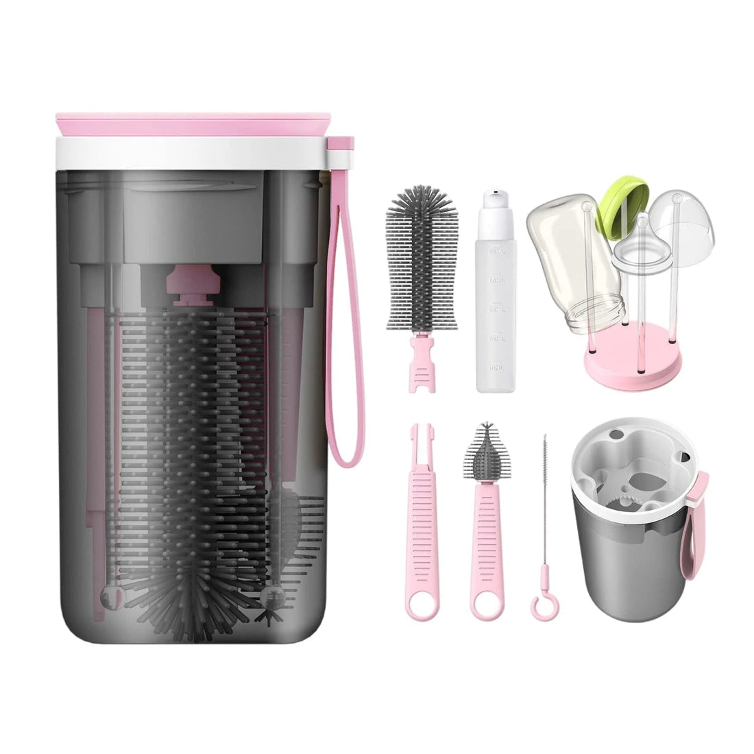 Aaponminimarket Feeding Bottle Cleaning Brush Set