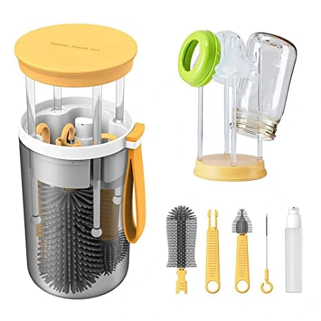 Aaponminimarket Feeding Bottle Cleaning Brush Set