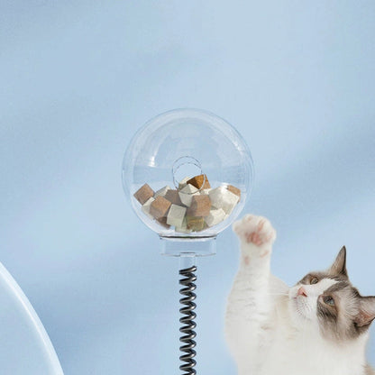 Aaponminimarket Feline Frenzy Interactive Treat Dispenser Ball