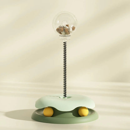 Aaponminimarket Feline Frenzy Interactive Treat Dispenser Ball