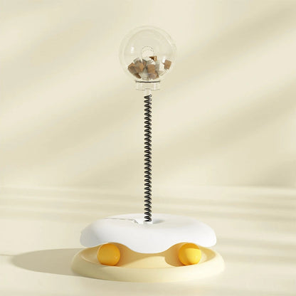 Aaponminimarket Feline Frenzy Interactive Treat Dispenser Ball