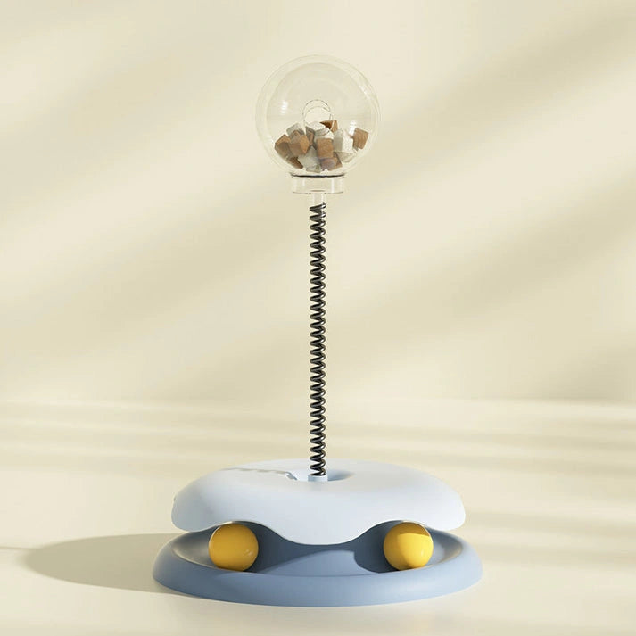 Aaponminimarket Feline Frenzy Interactive Treat Dispenser Ball