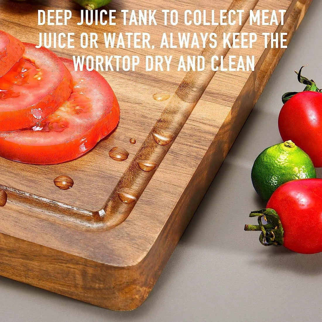 Aaponminimarket Fossa Wood Cutting Boards for Kitchen