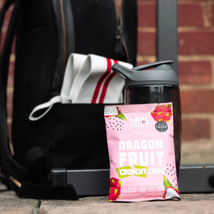 Aaponminimarket Freeze Dried Dragon Fruit Crisps (10 Bags)