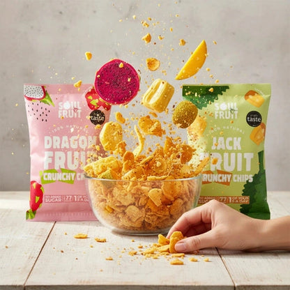 Aaponminimarket Freeze Dried Fruit Crisps Multipack (10 Bags)