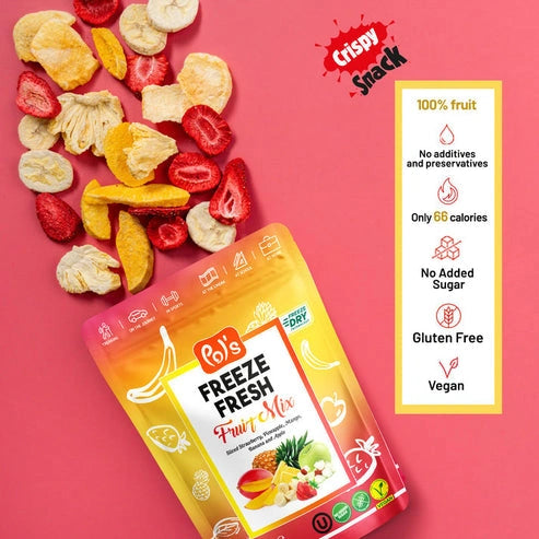 Aaponminimarket Fruit Mix Freeze-Dried Snacks | Pol's Freeze Fresh- 20g