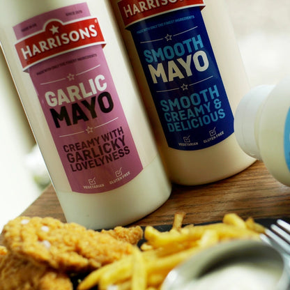 Aaponminimarket Garlic Mayonnaise 500ml Bottle (Case of 6)