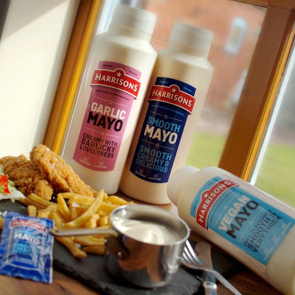 Aaponminimarket Garlic Mayonnaise 500ml Bottle (Case of 6)