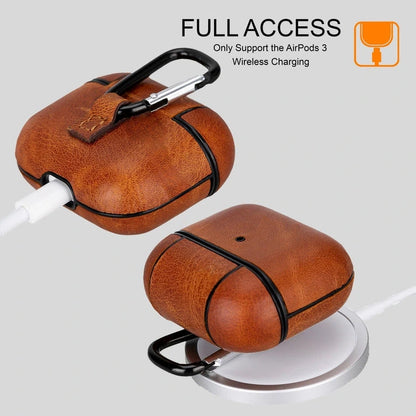 Aaponminimarket Gillette Leather Case for AirPods 3